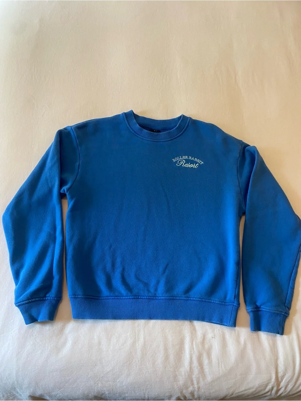 Roller Rabbit Sweatshirt-Blue-Size XS - Picture 2 of 5